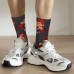 NOMIYEI Fun Slam Dunk Printed Compression Socks | High-Performance Compression Socks with Unique Basketball Design | Circulation Support